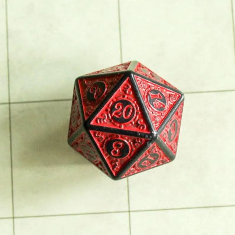 Red Zoltar Dice Set