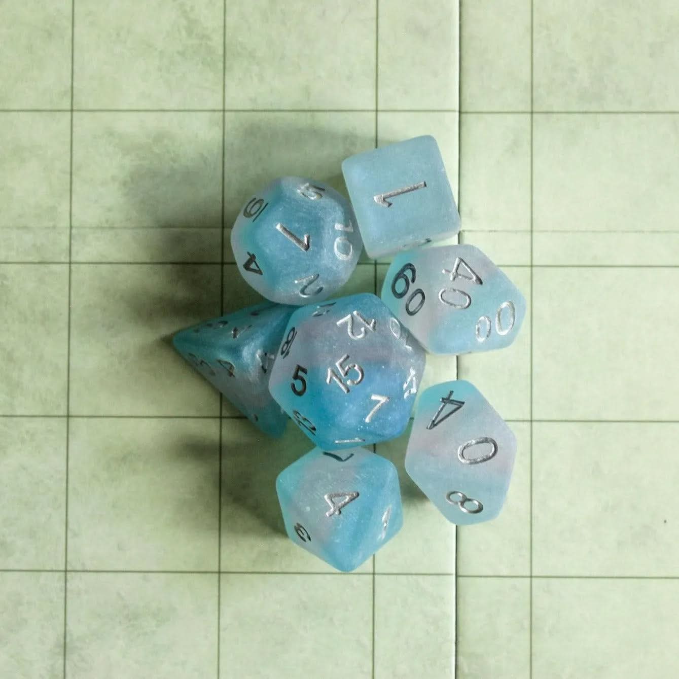 Transgender Pride Flag Dice Set