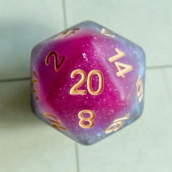 A-Sexual Flag Dice, celebrate diversity and roll with style with these stunning multicoloured polyhedral dice - MysteryDiceGoblins