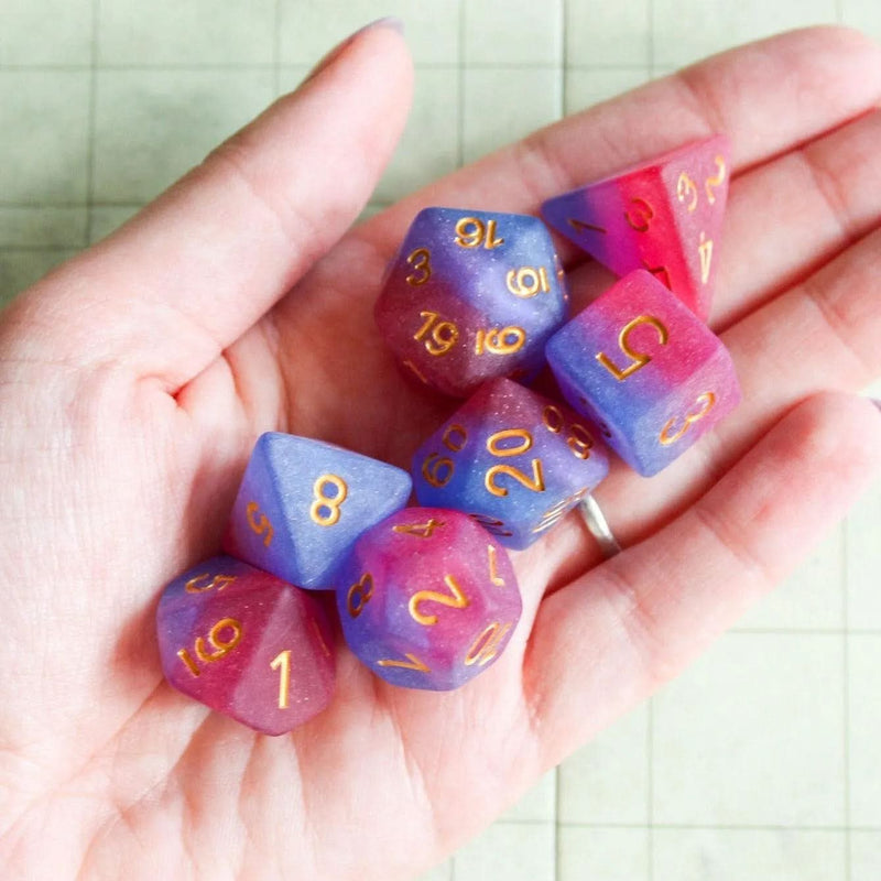 Bisexual Pride Flag Dice