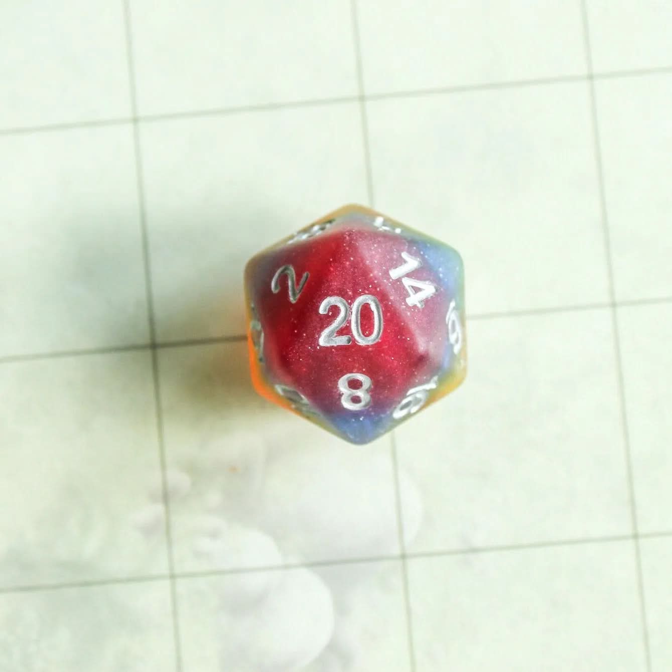 Pride Flag Dice, celebrate diversity and roll with style with these stunning multicoloured Pride LGBTQ+ polyhedral dice - MysteryDiceGoblins