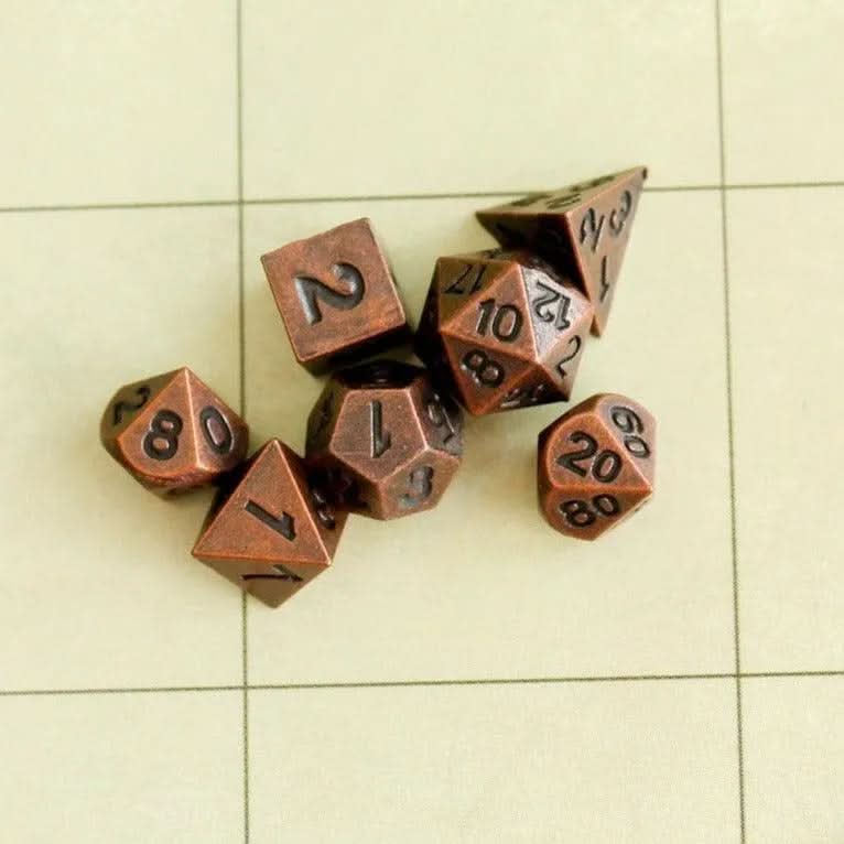 Bronze Small Mini dice