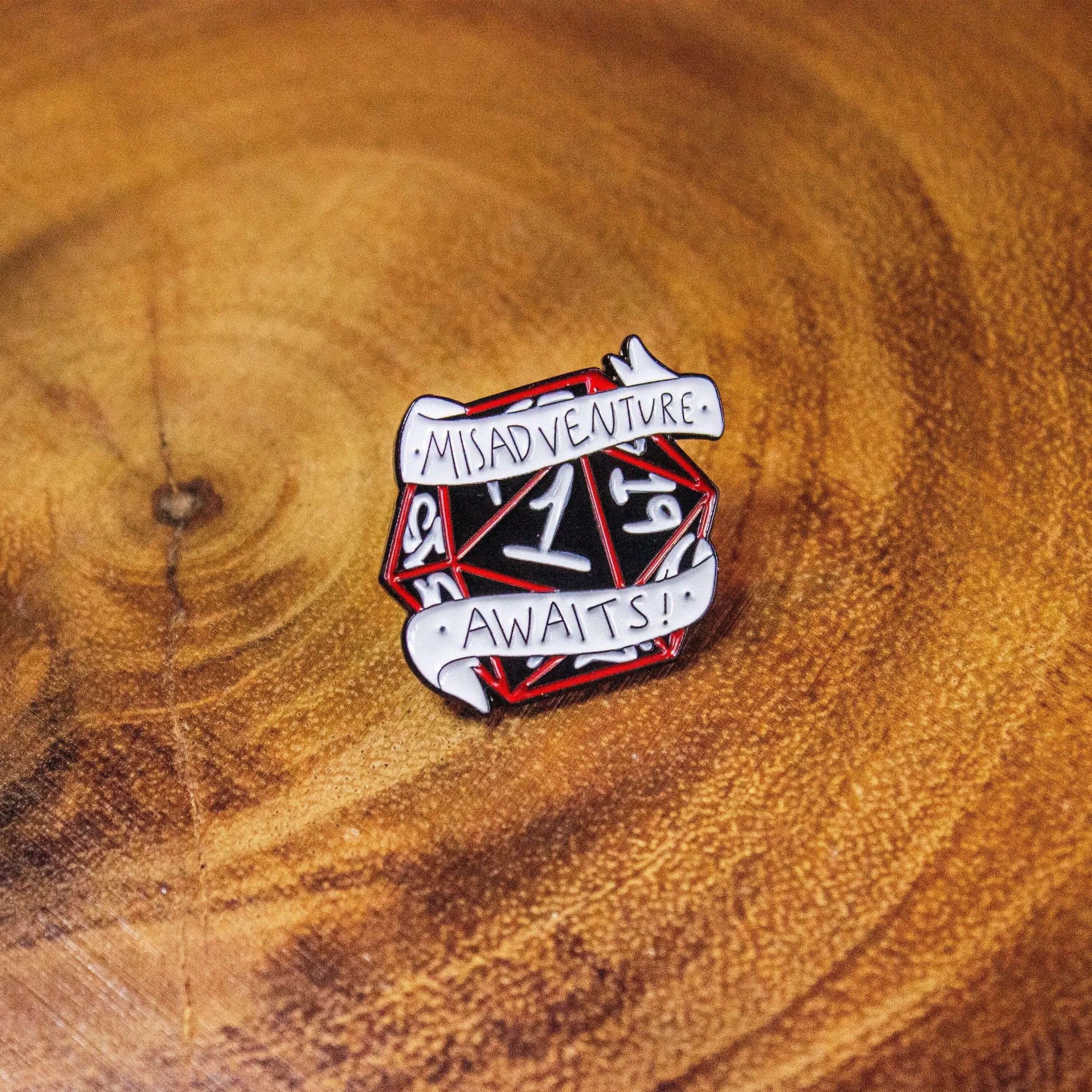 Misadventure Awaits Pin