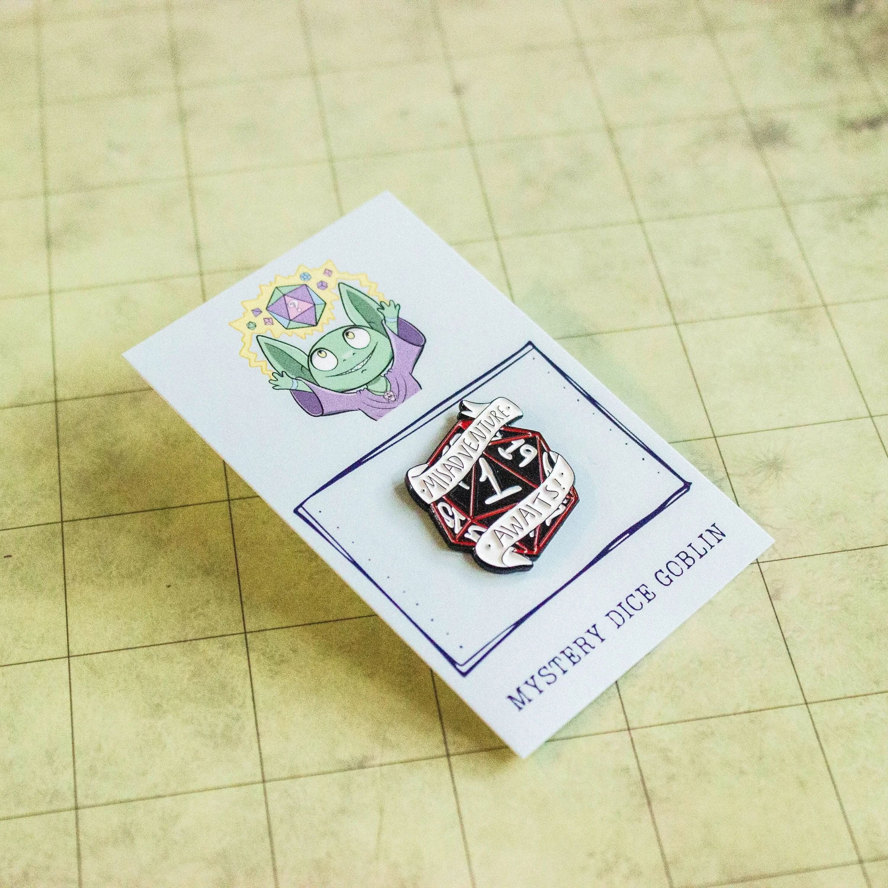Misadventure Awaits Pin
