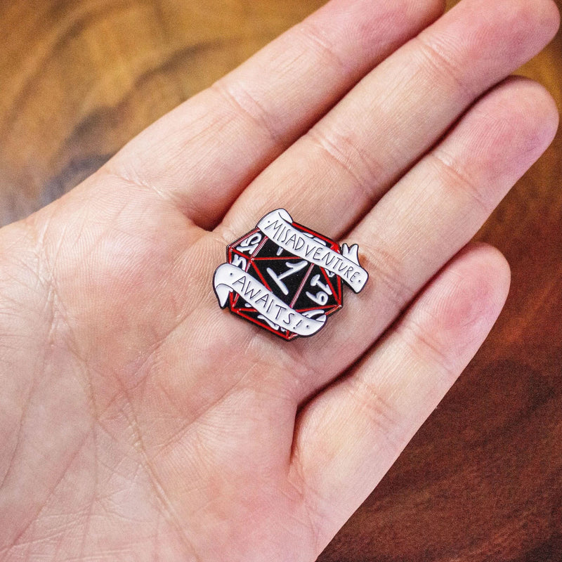 Misadventure Awaits Pin