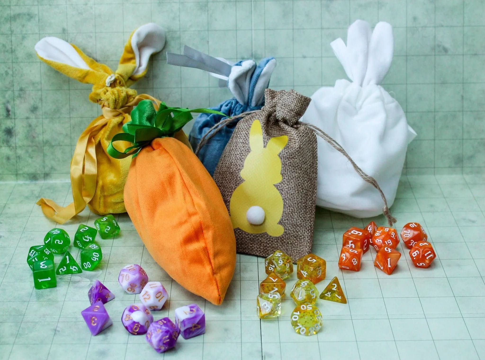 TTRPG Easter Collection Dice | | D&D Easter Present | Multiple sets of dice | Easter Themed Dice - MysteryDiceGoblins