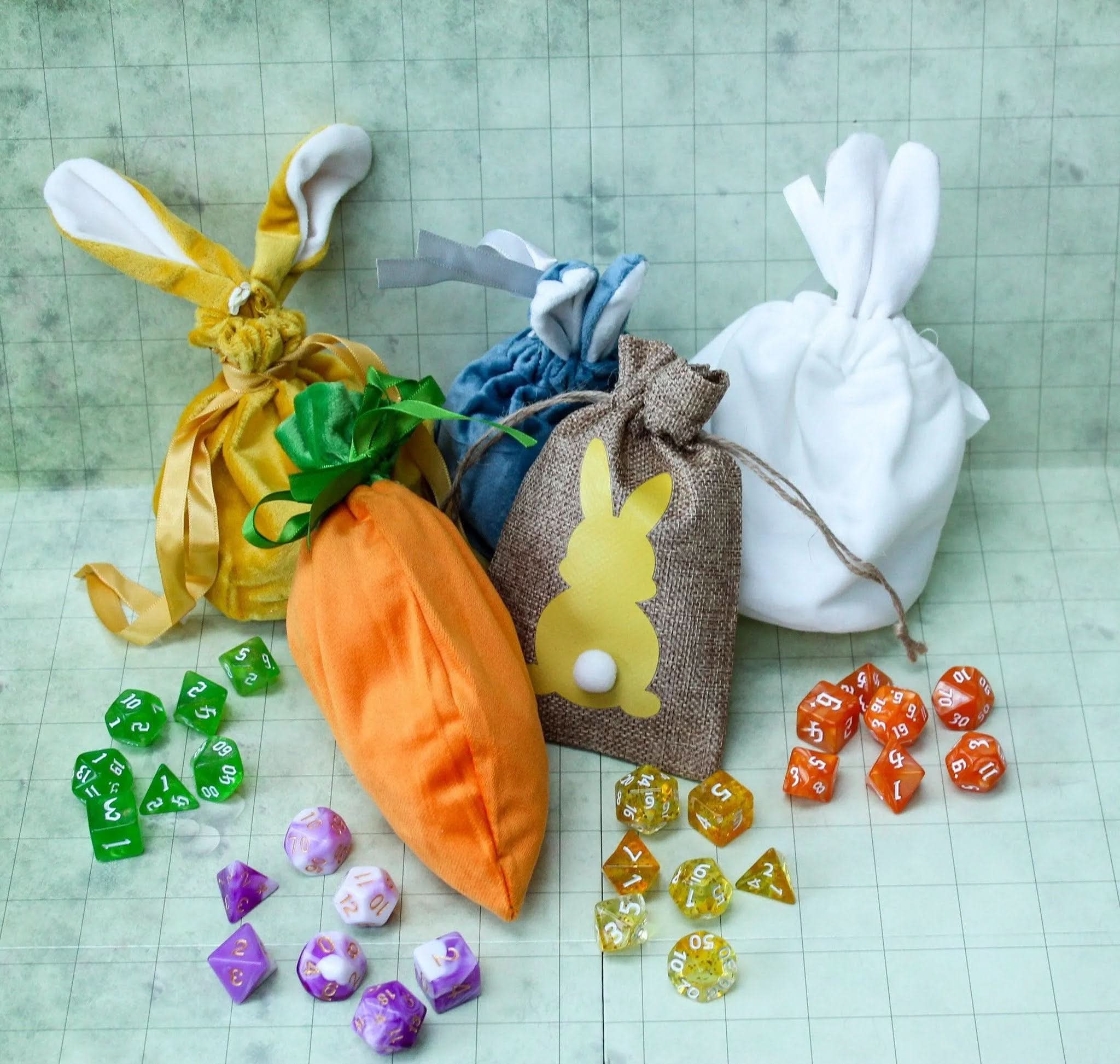 TTRPG Easter Collection Dice | | D&D Easter Present | Multiple sets of dice | Easter Themed Dice - MysteryDiceGoblins