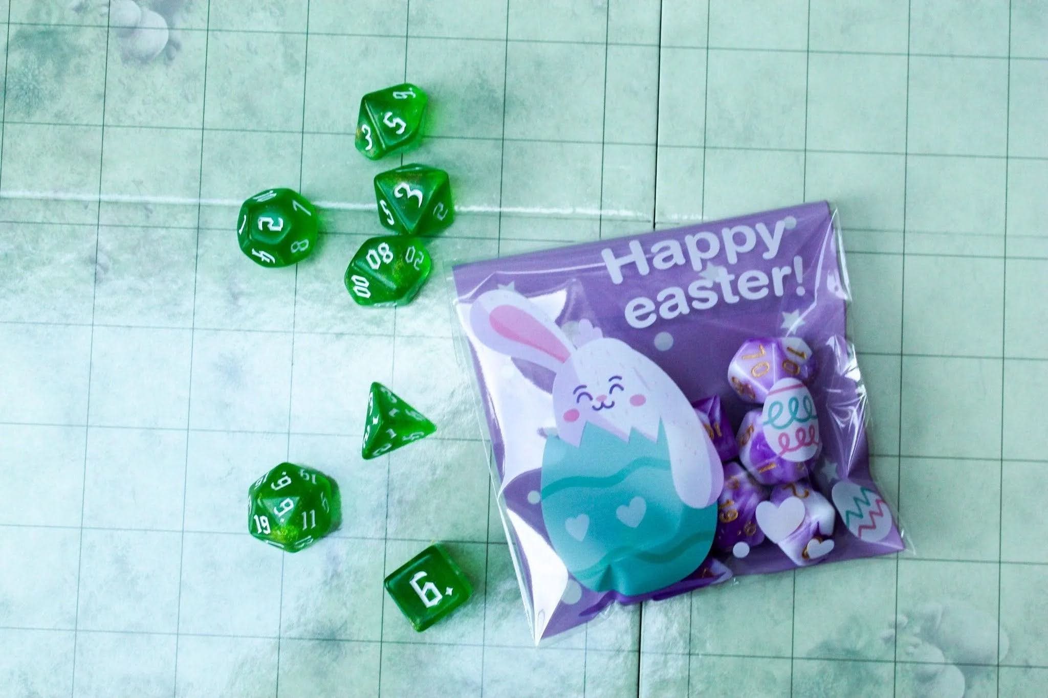 TTRPG Easter Collection Dice | | D&D Easter Present | Multiple sets of dice | Easter Themed Dice - MysteryDiceGoblins