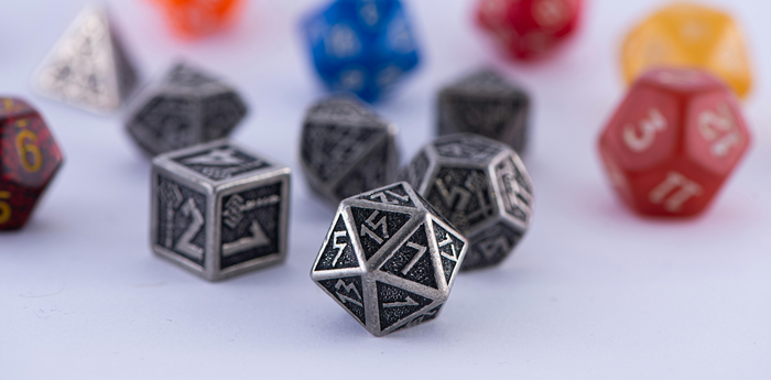 The Metal Magic Behind Your Dice