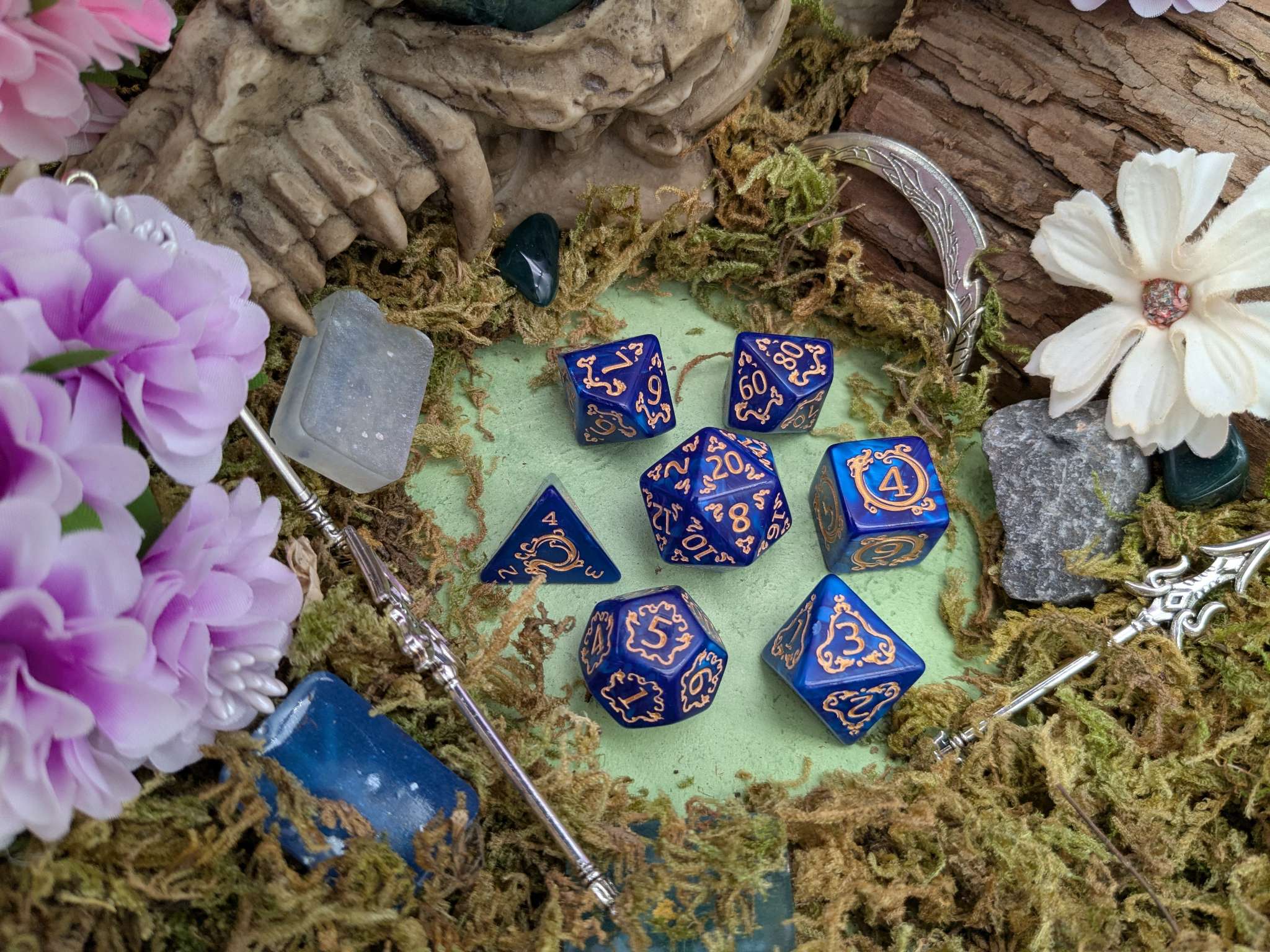 Dragon Blue Dice Set