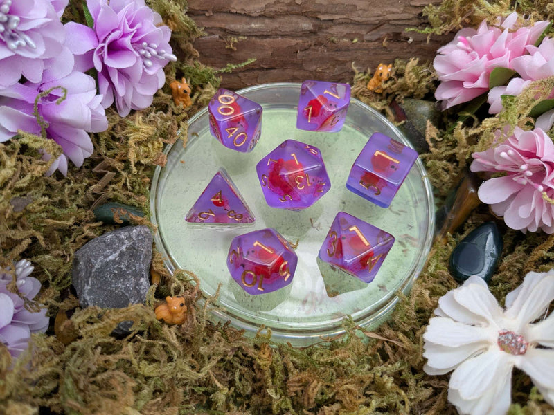 Snails Inclusion Dice Set