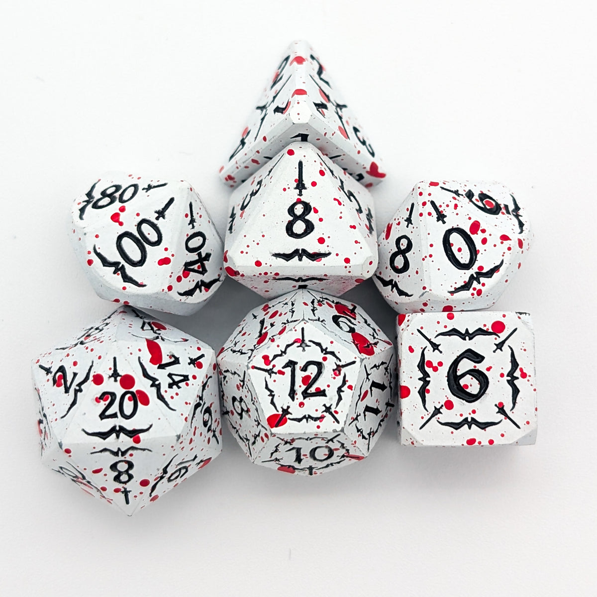 Scarlet Revenant | Metal Arcana Dice Set