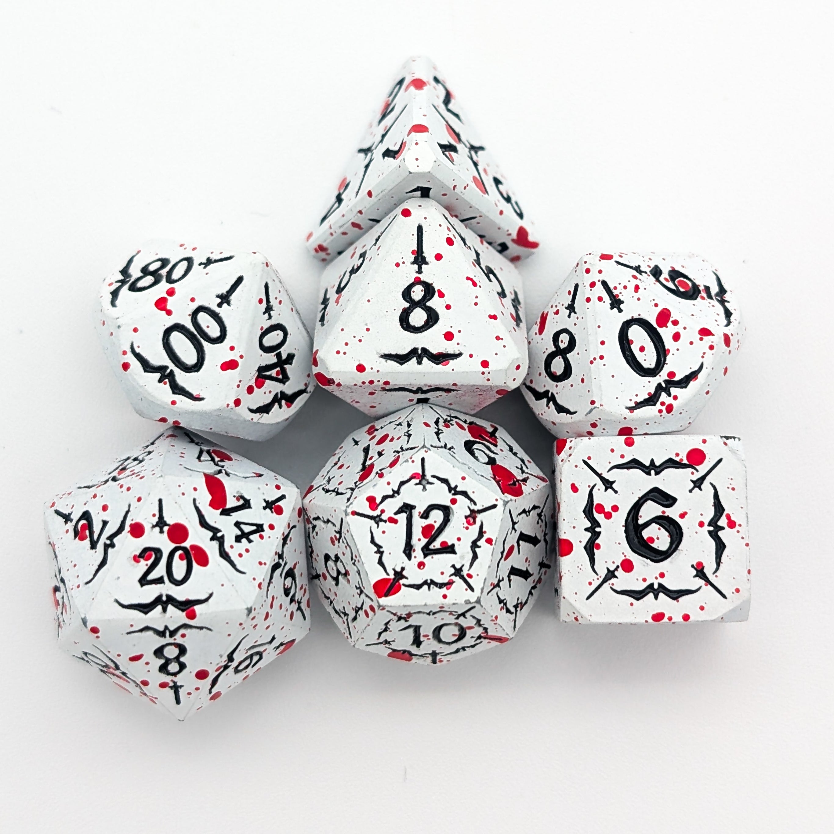 Scarlet Revenant | Metal Arcana Dice Set