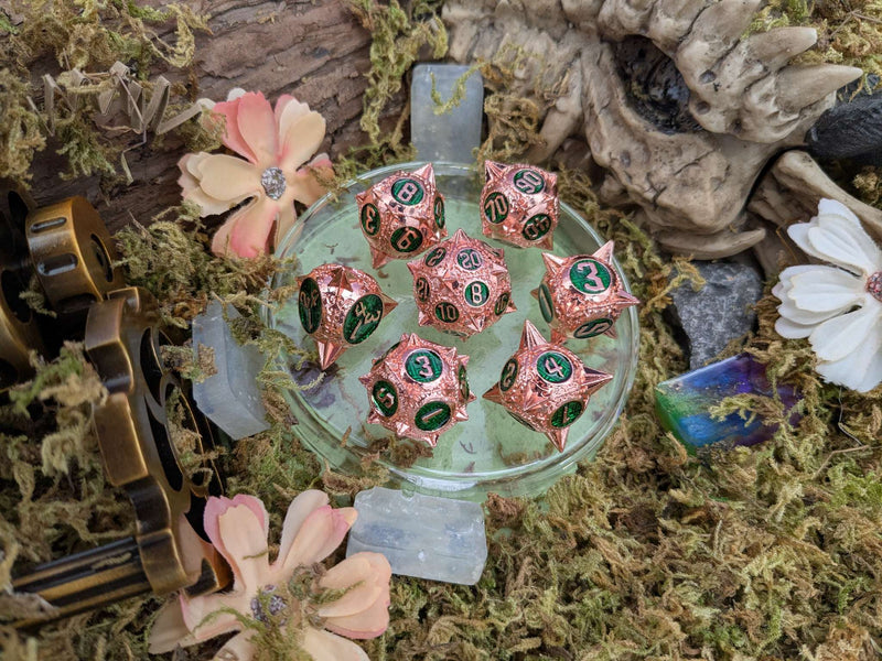 Vipers Sting | Metal Caltrop Dice Set