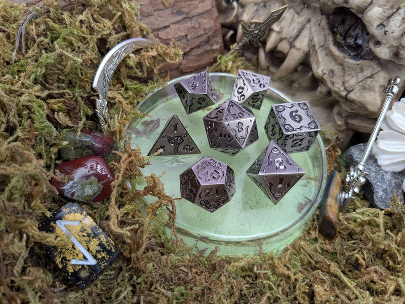 Forsaken Pact | Metal Eldritch Dice Set