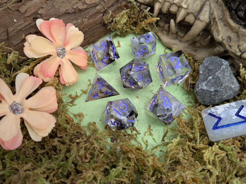 Foil Raven Sharp Dice Set