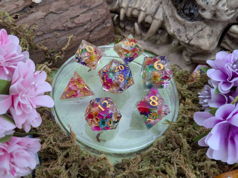 Flower Sharps Dice