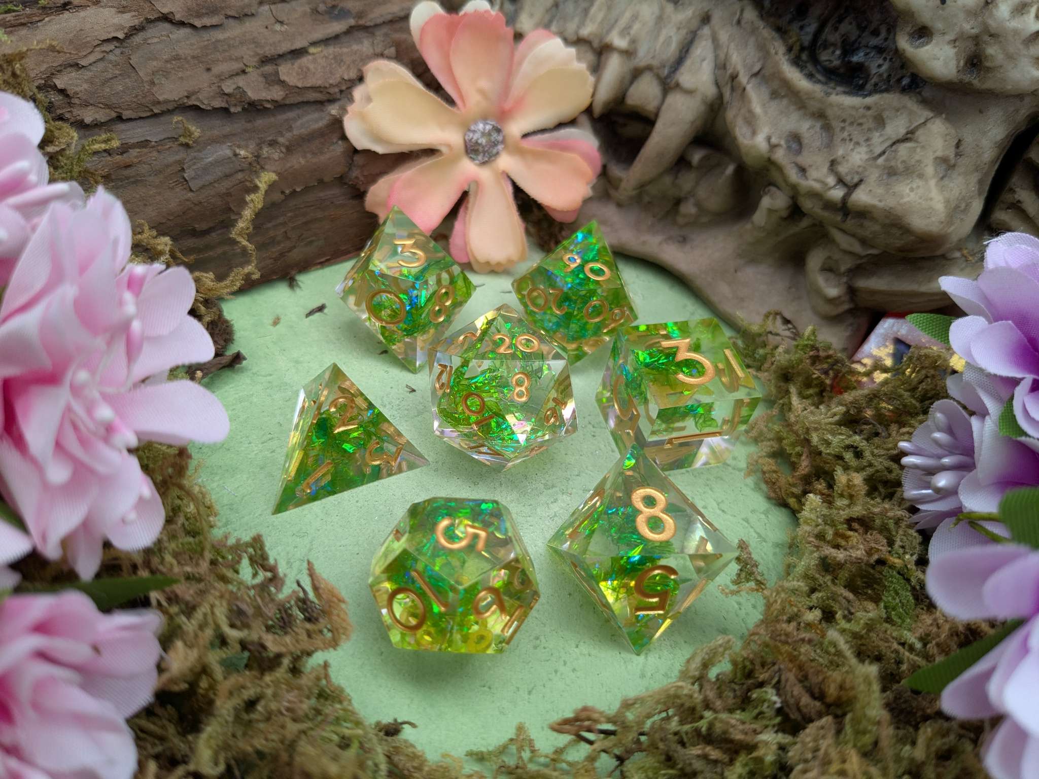 Nature Moss Sharp Dice Set