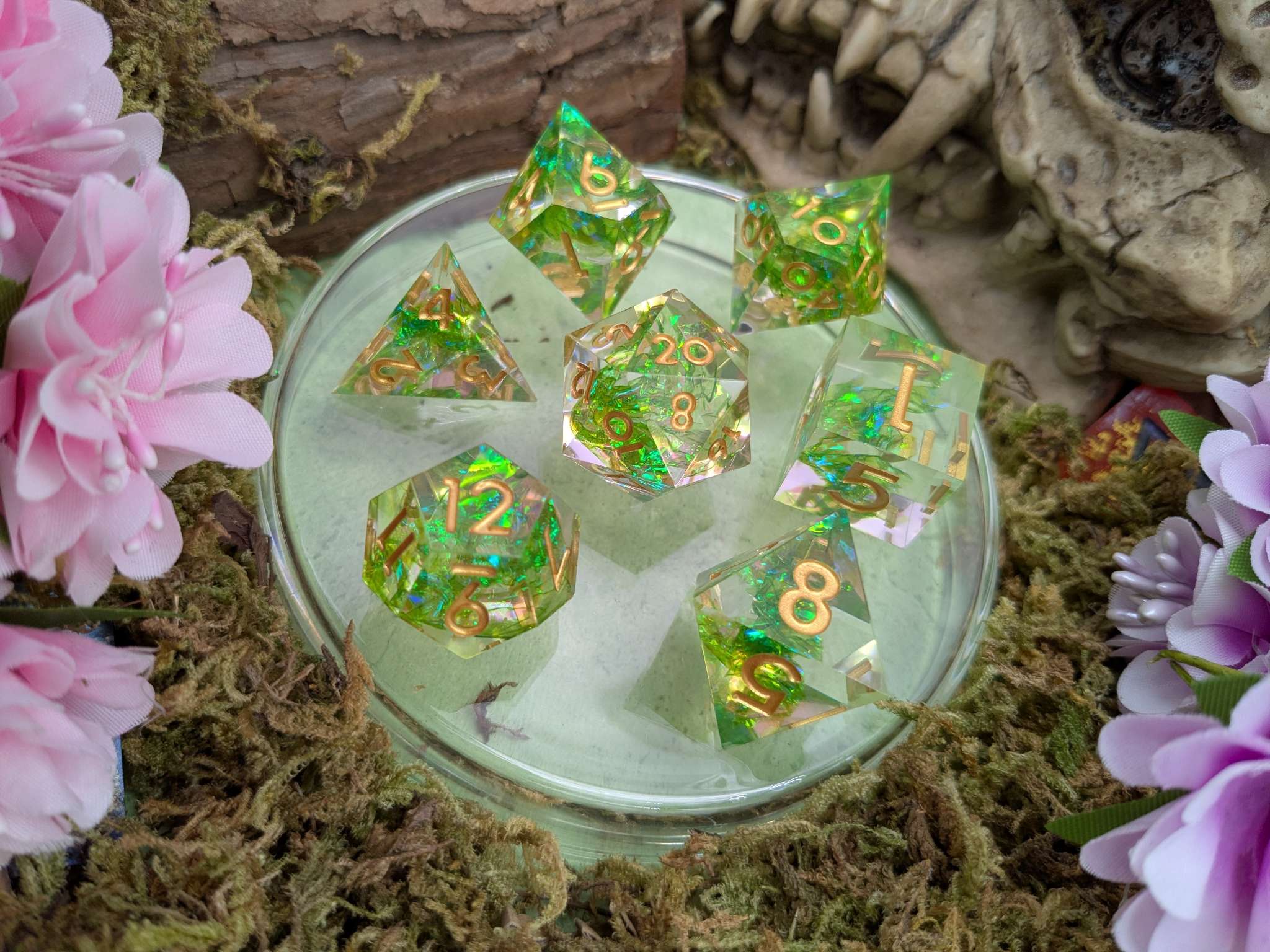 Nature Moss Sharp Dice Set