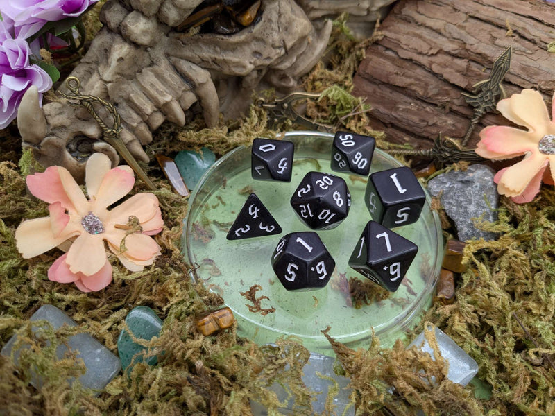 White Witch Dice Set