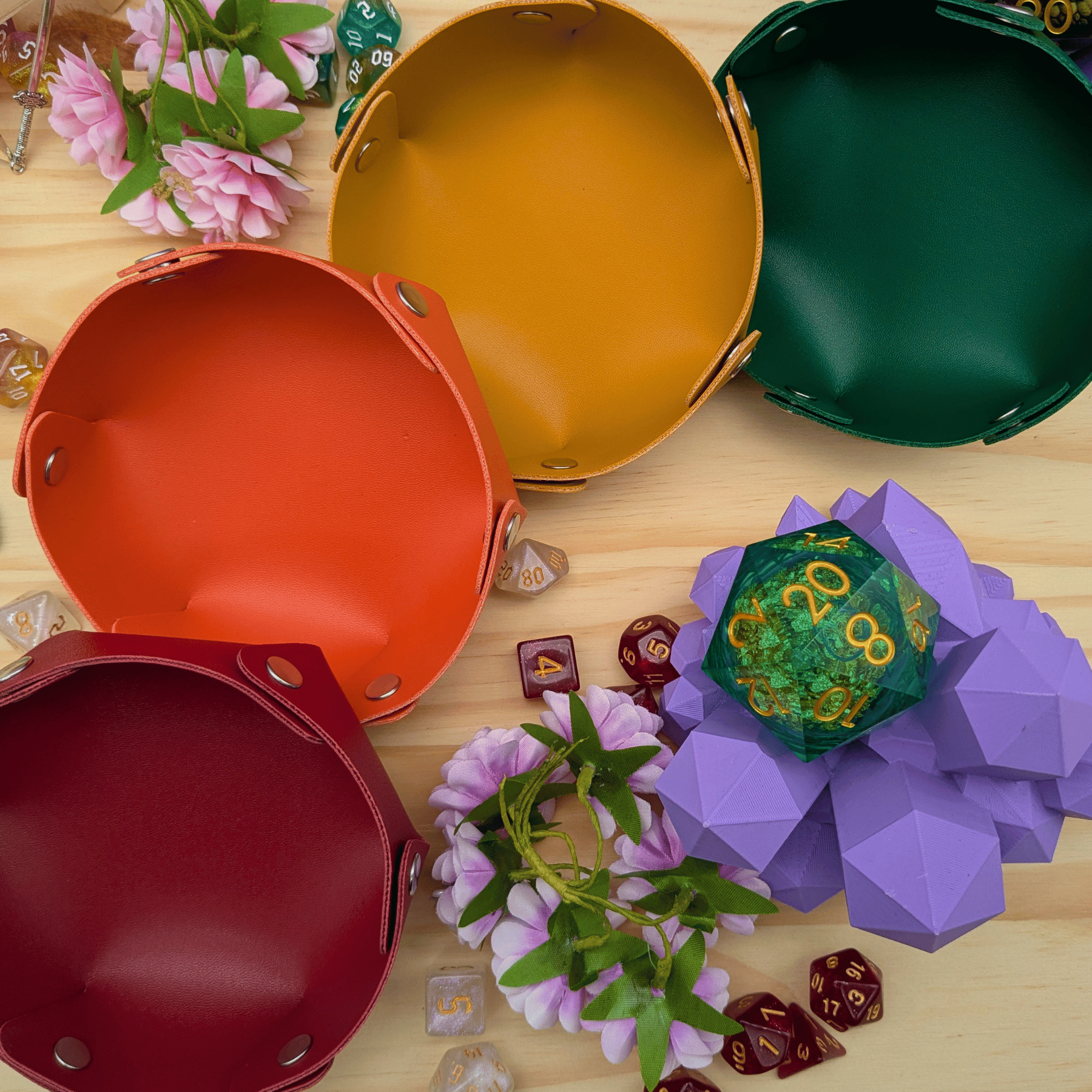 Circular Dice Tray