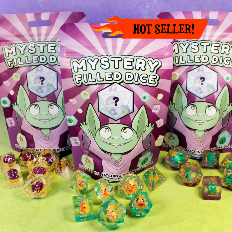 Mystery Inclusion Dice Sets | Filled Dice