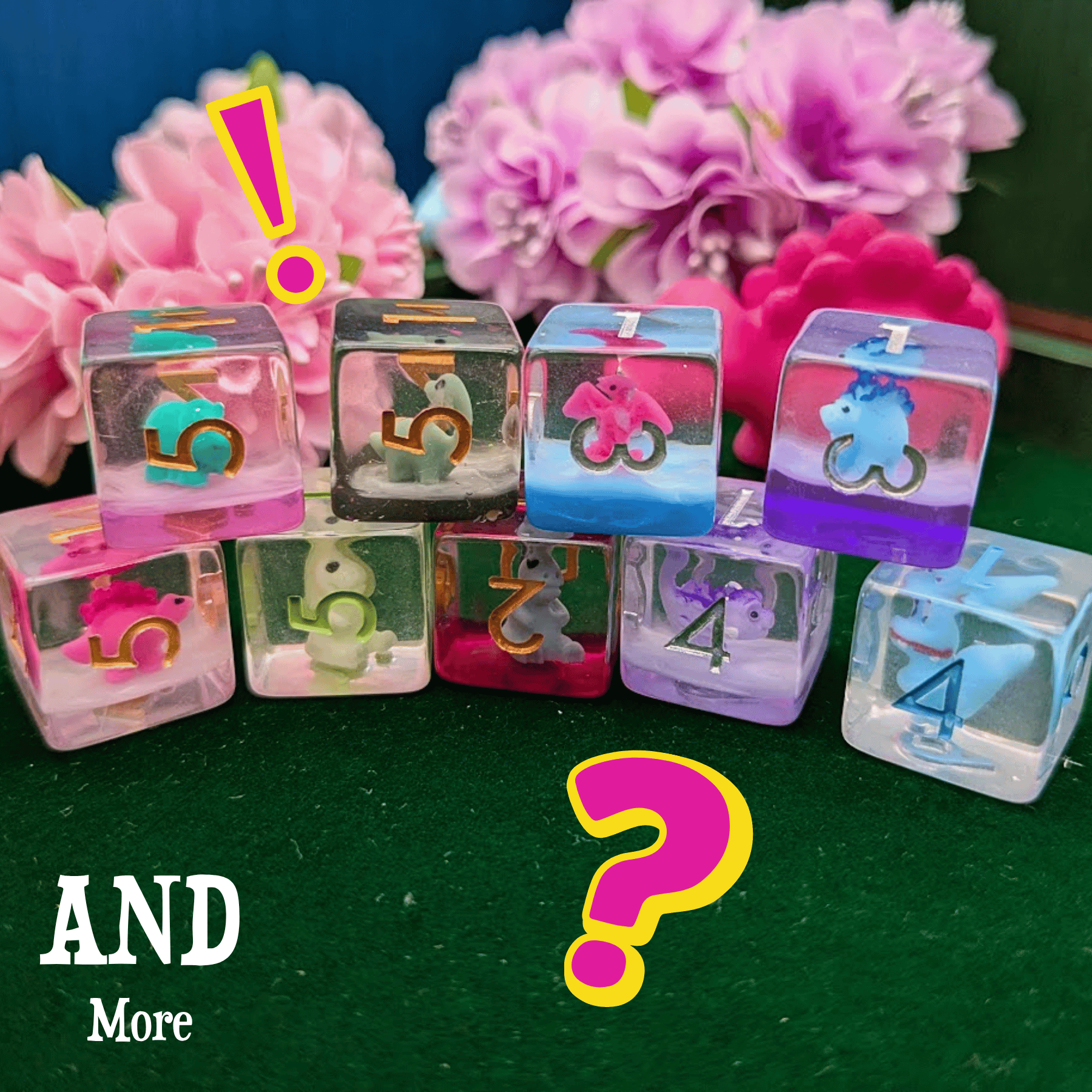 Dinosaur Dice | Mystery Dinosaur Dice