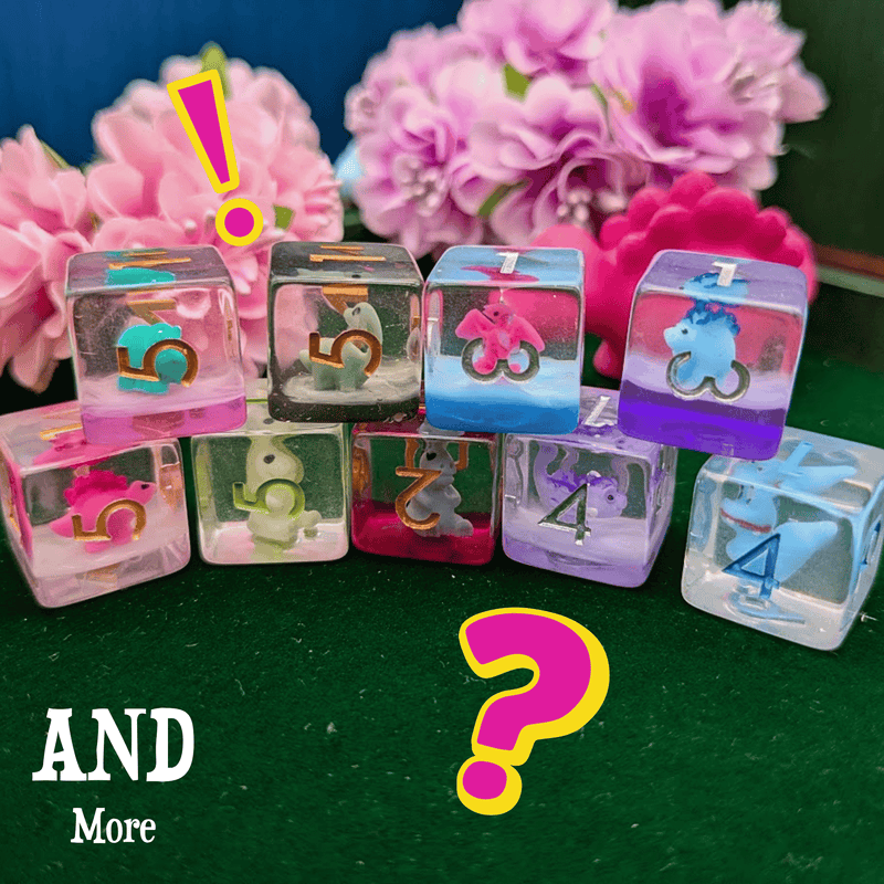 Dinosaur Dice | Mystery Dinosaur Dice