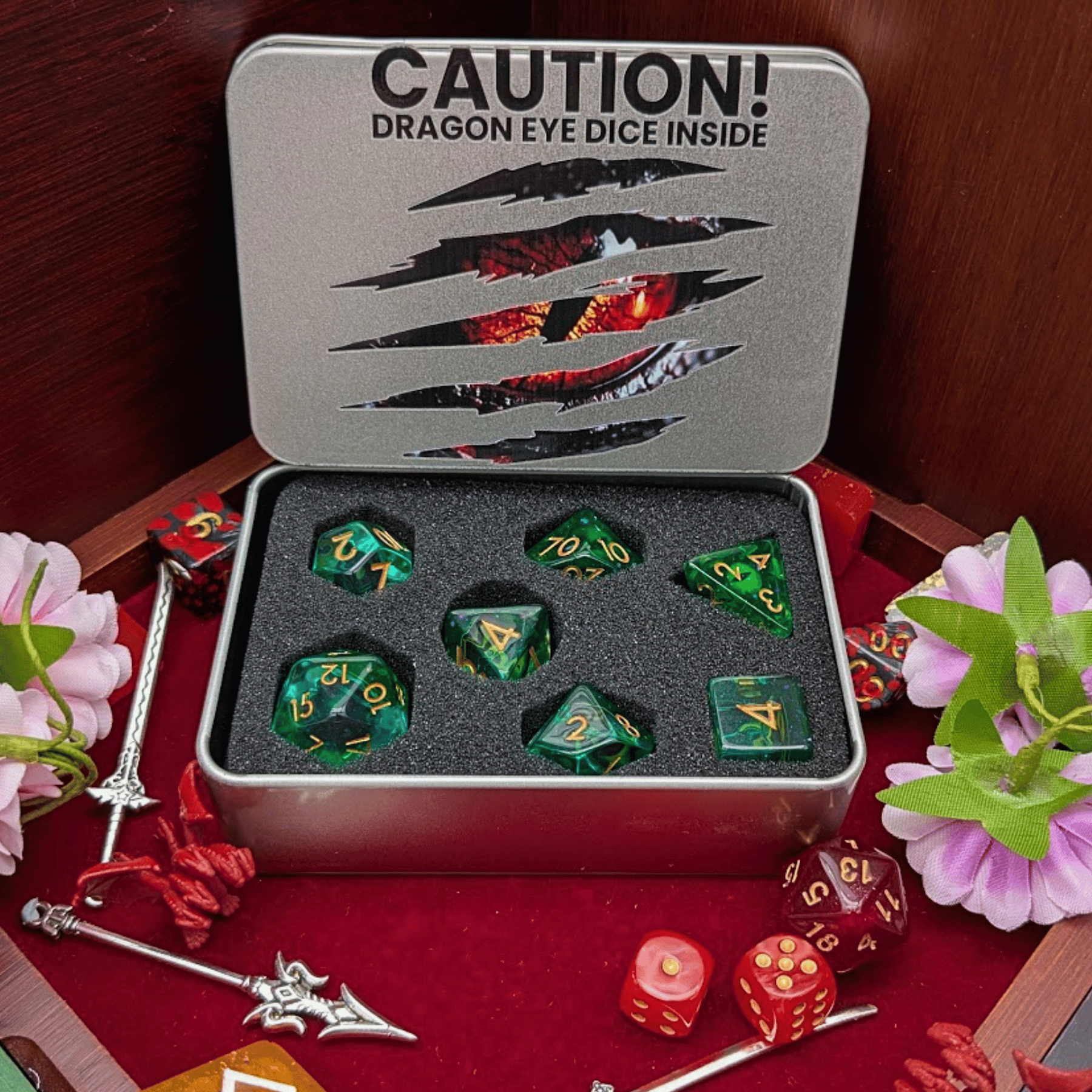 Dragon Eye Dice Tin