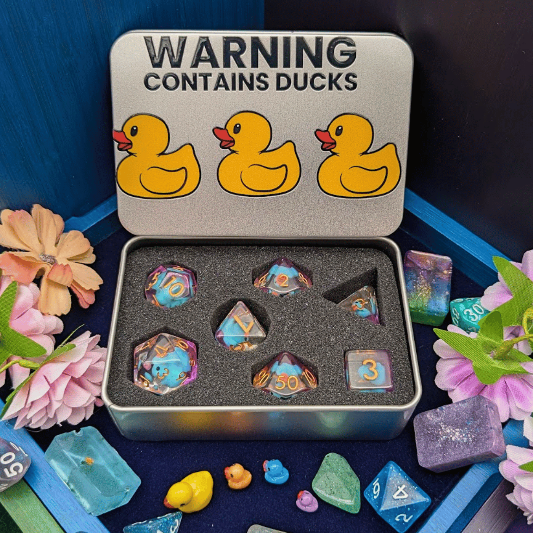 Ducky Dice | Filled RPG Dice