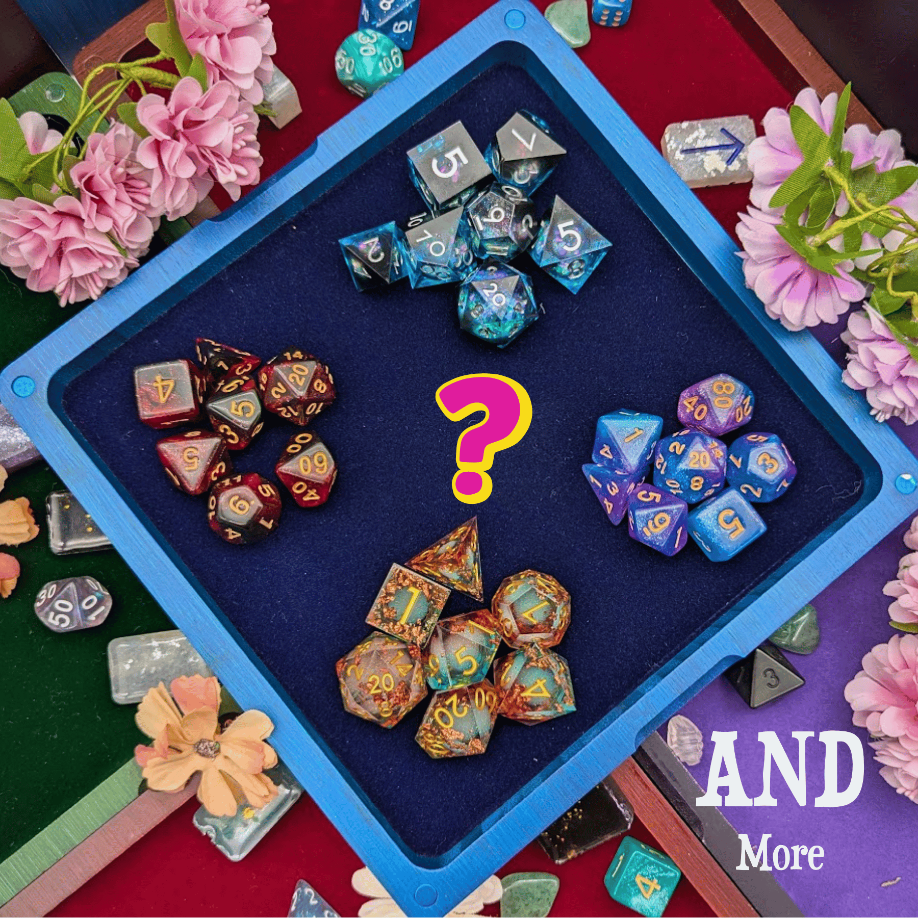 Galaxy Dice Tin