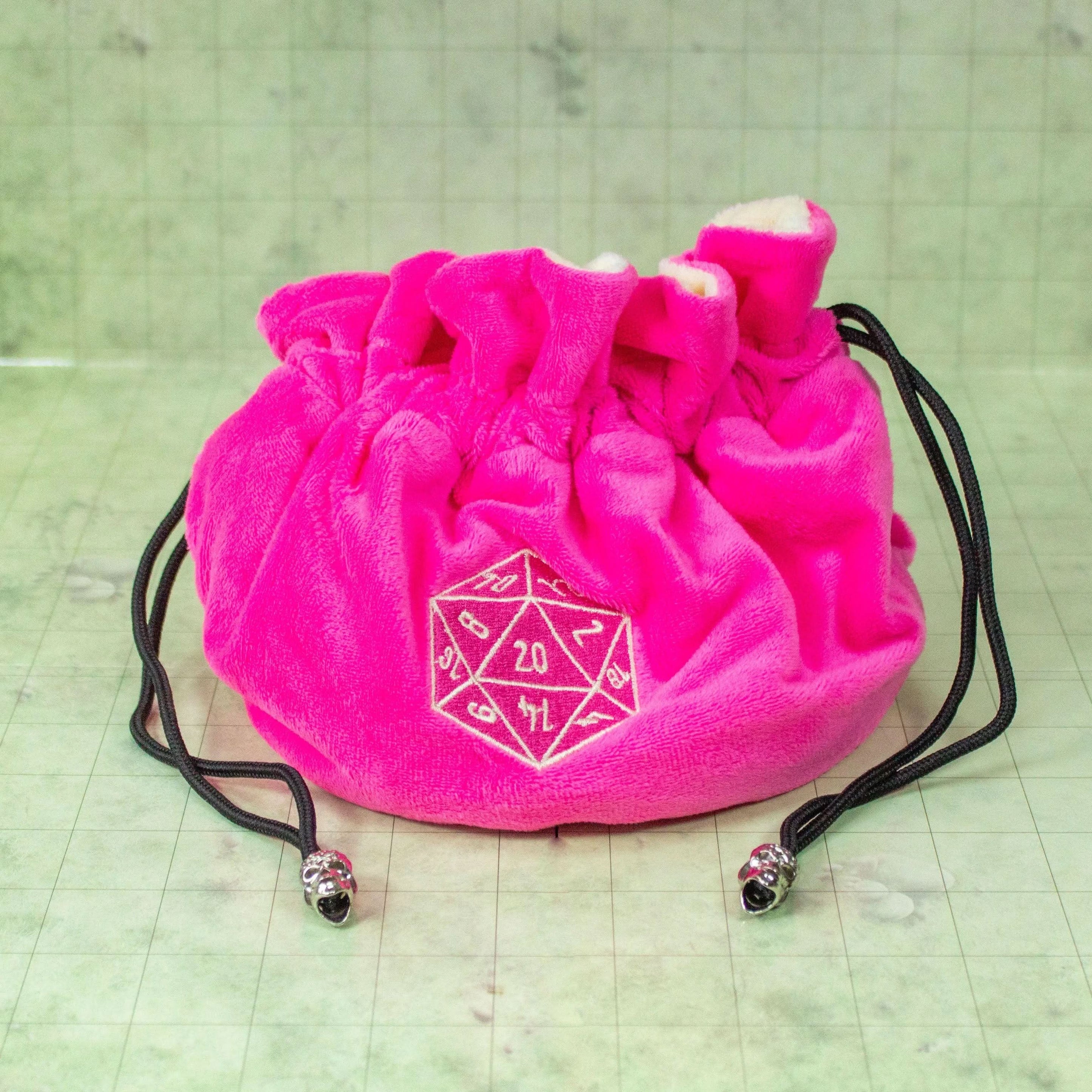 TTRPG  Dice Bag with Pockets for    sold by Mystery Dice Goblin