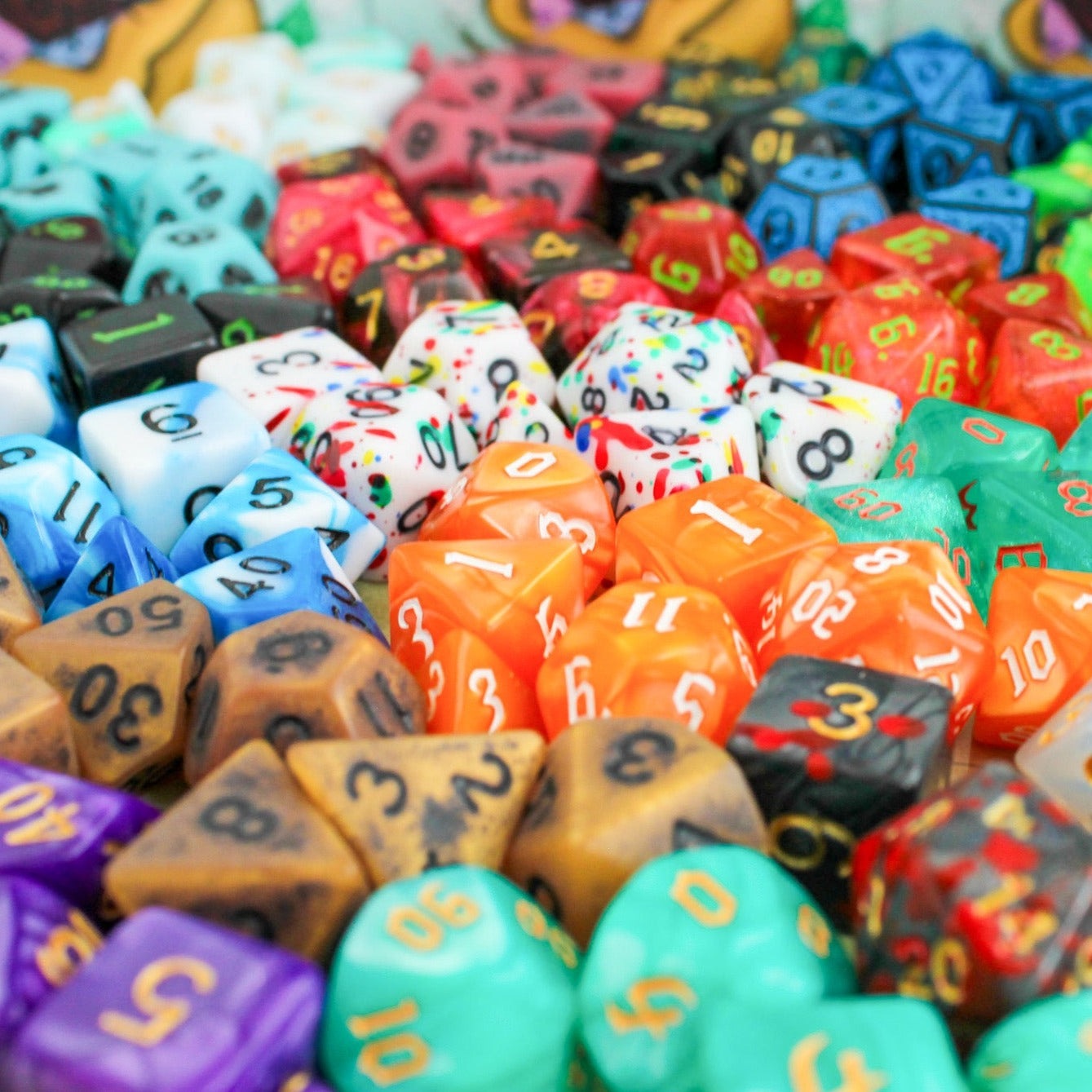 Mystery DnD Dice, over 100 unique sets! - Mystery Dice Goblin