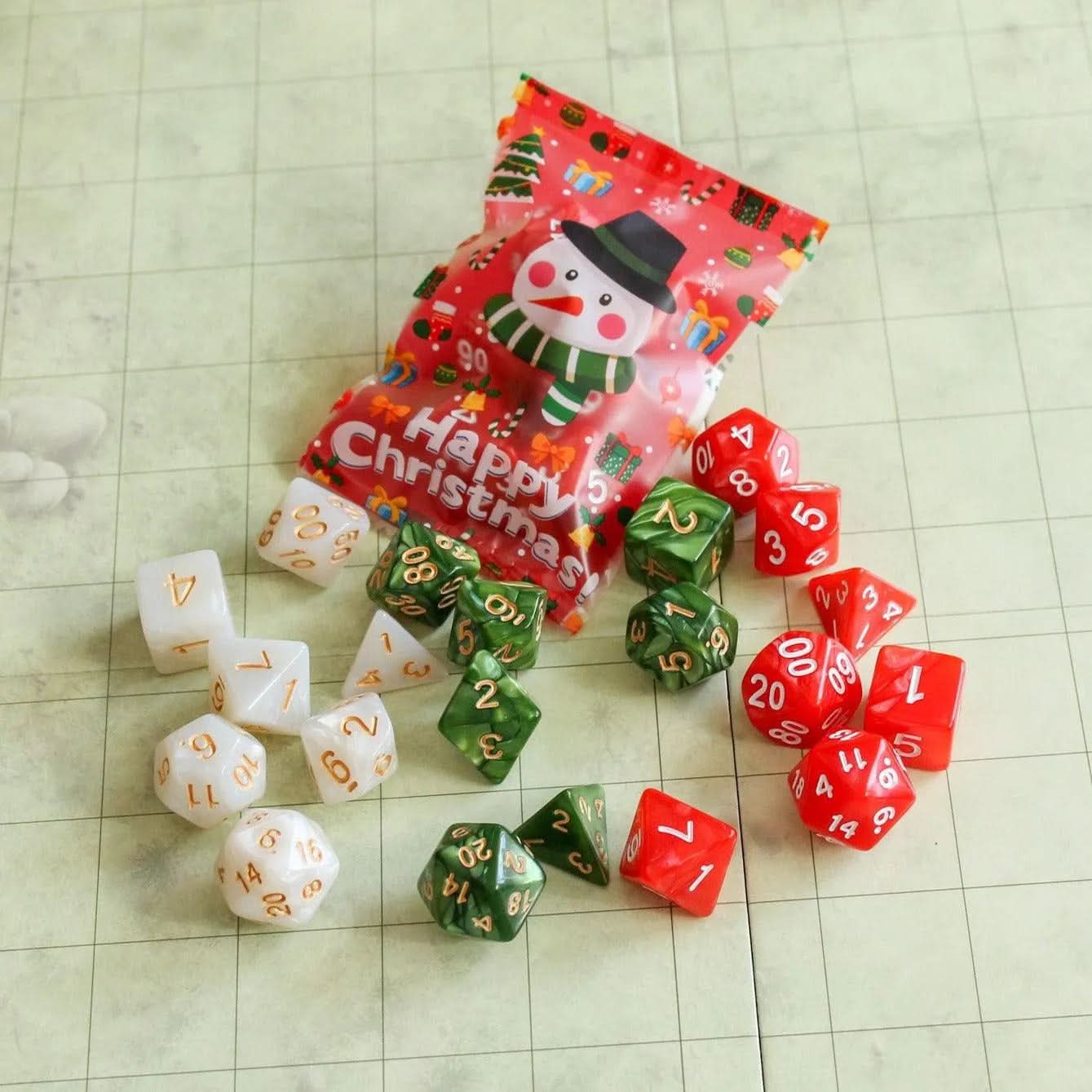 Christmas Mystery Dice TTRPG  Dice Holidays - Mystery Dice Goblin