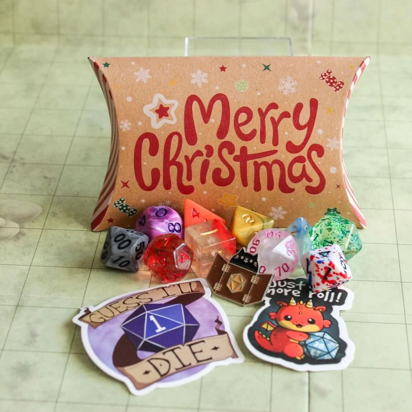 DnD Christmas Gift Set | dnd dice