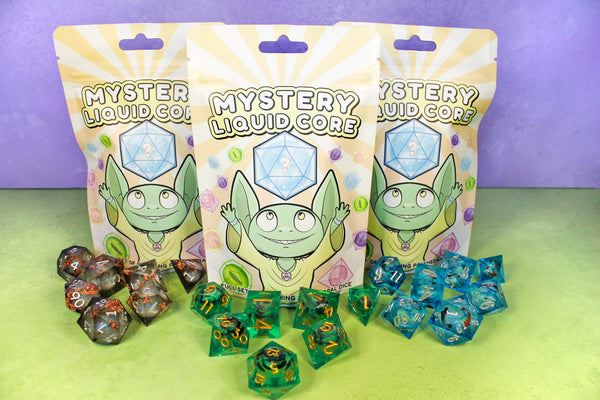 Liquid Core Mystery Dice Set!