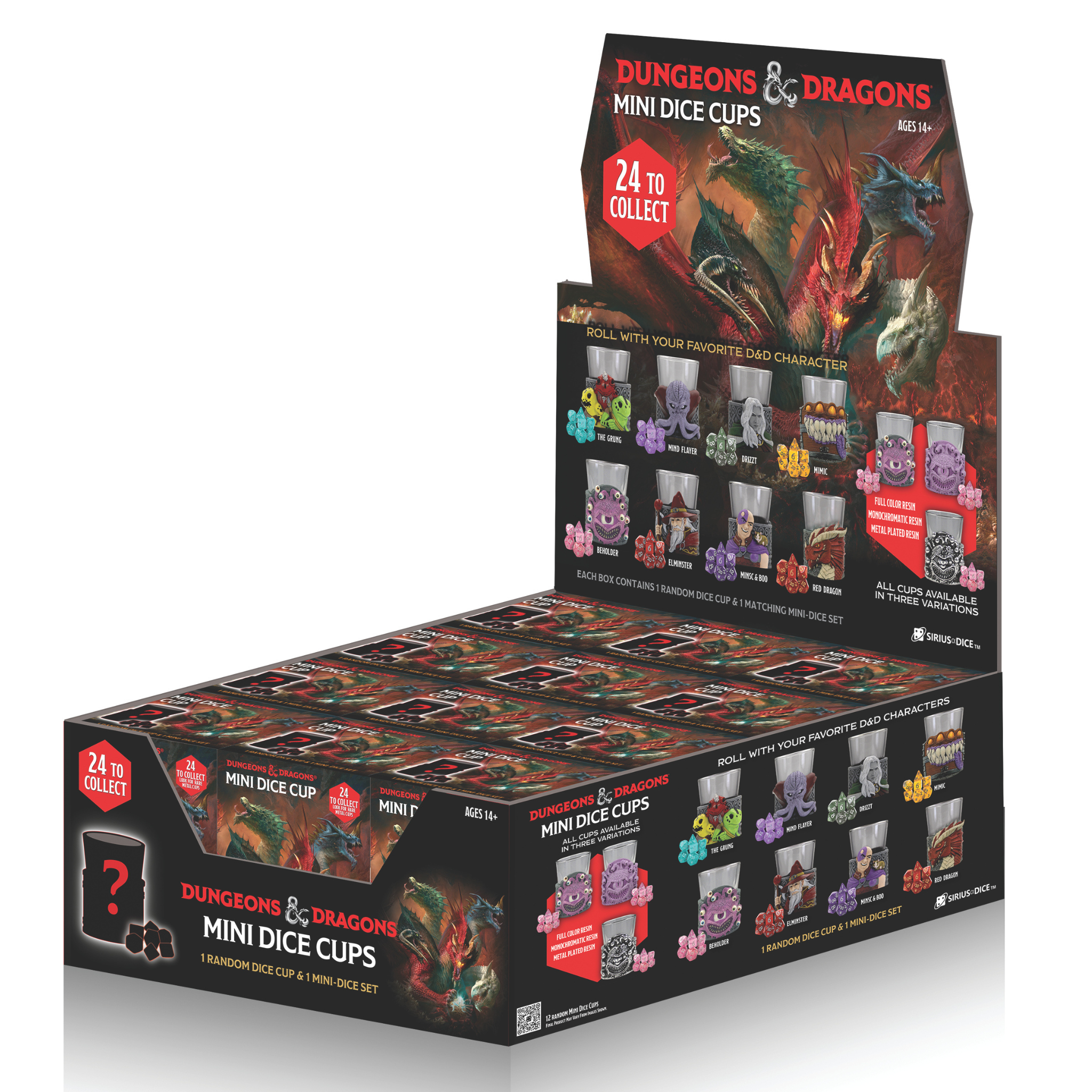 D&D Mini Dice Cups
