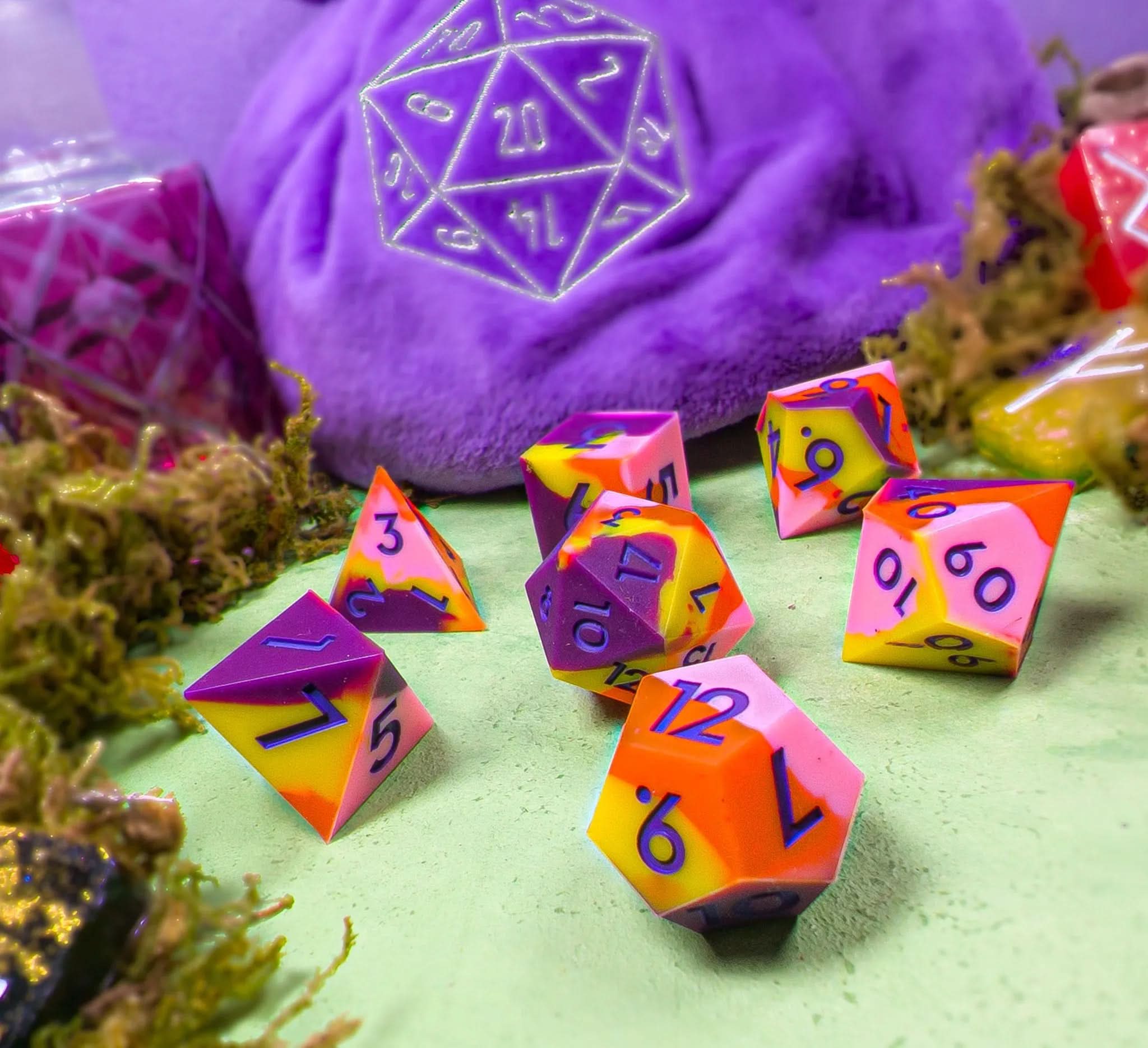 Arcane Trick-Star | Silicone Dice