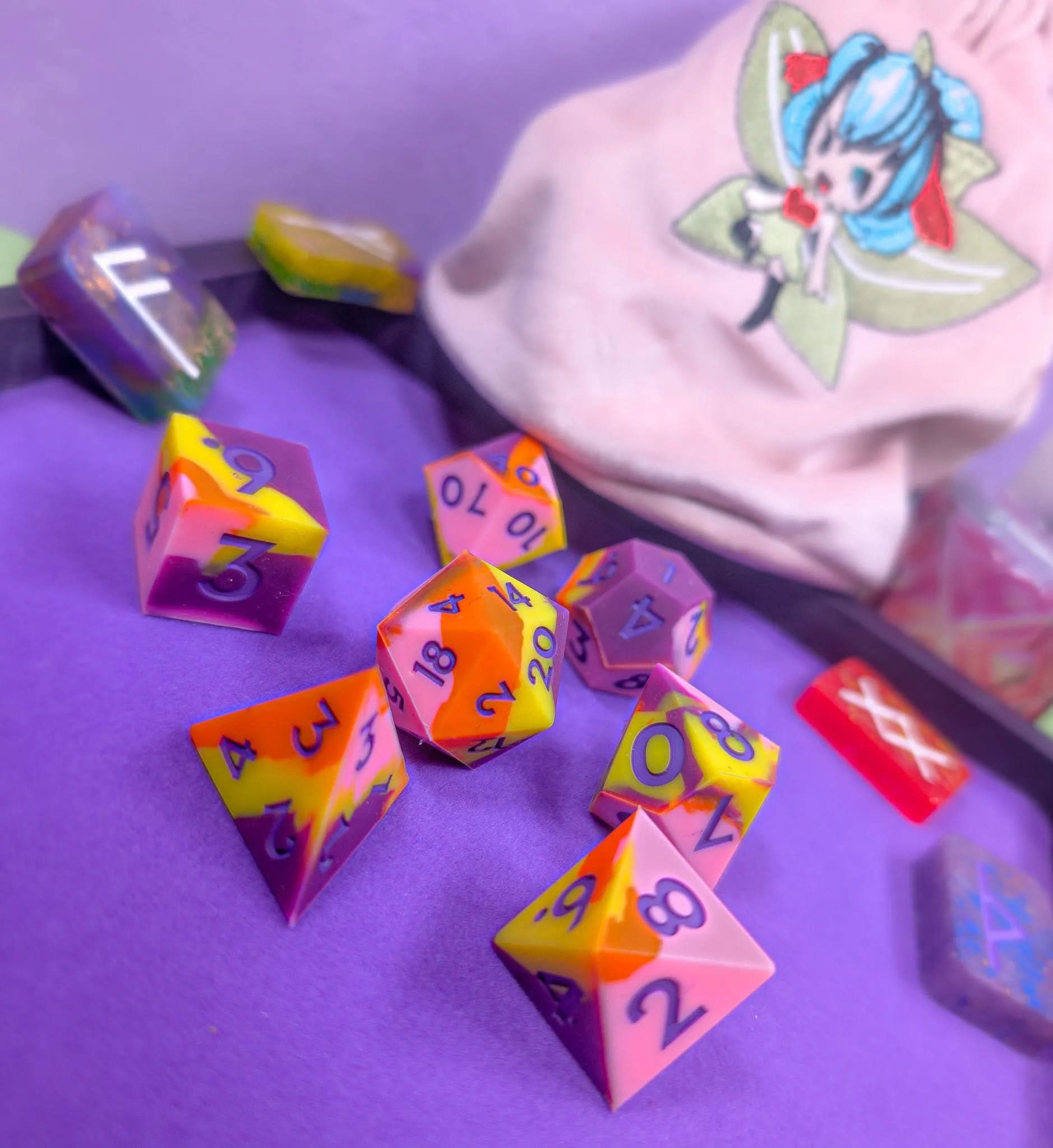 Arcane Trick-Star | Silicone Dice