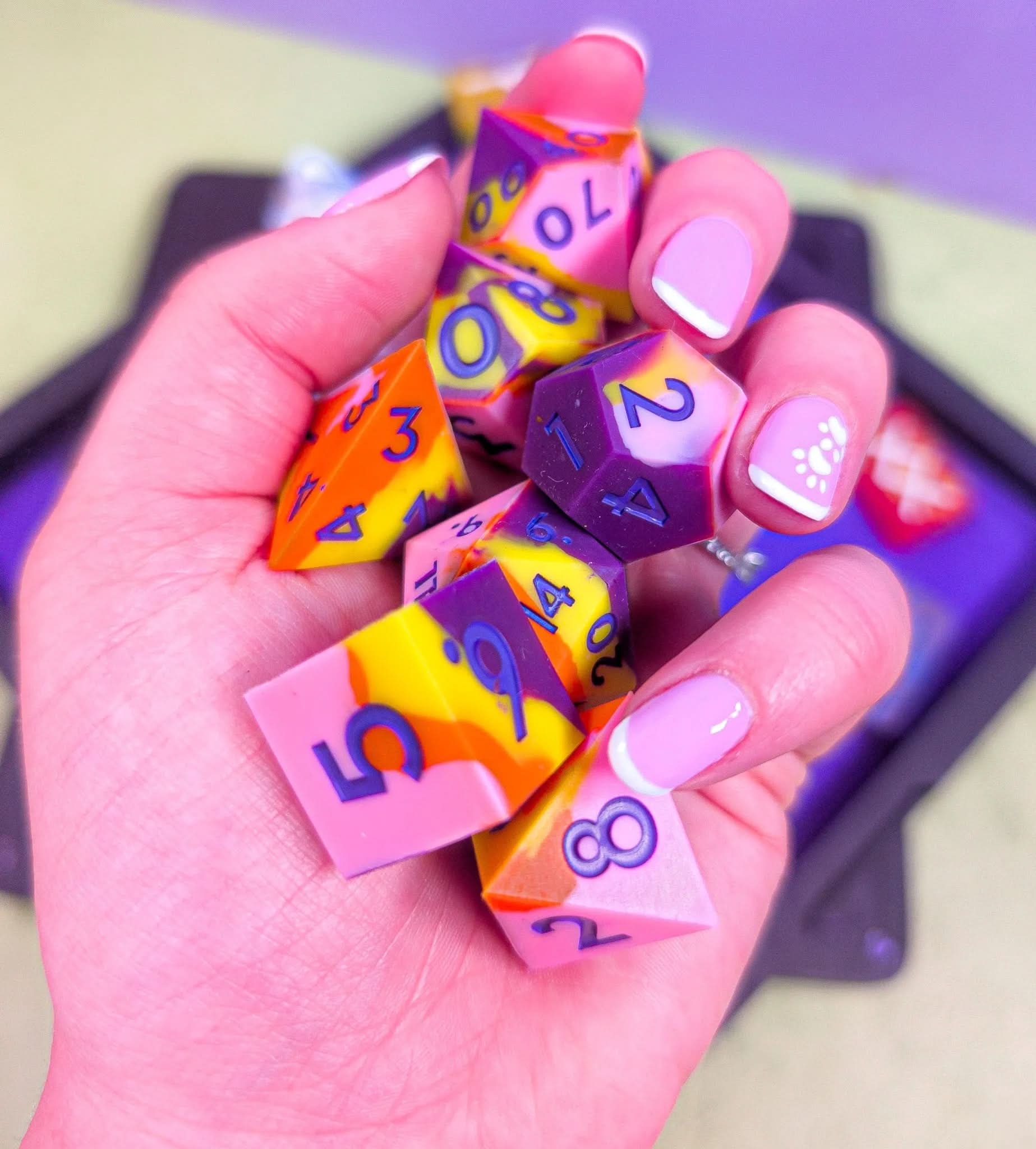 Arcane Trick-Star | Silicone Dice