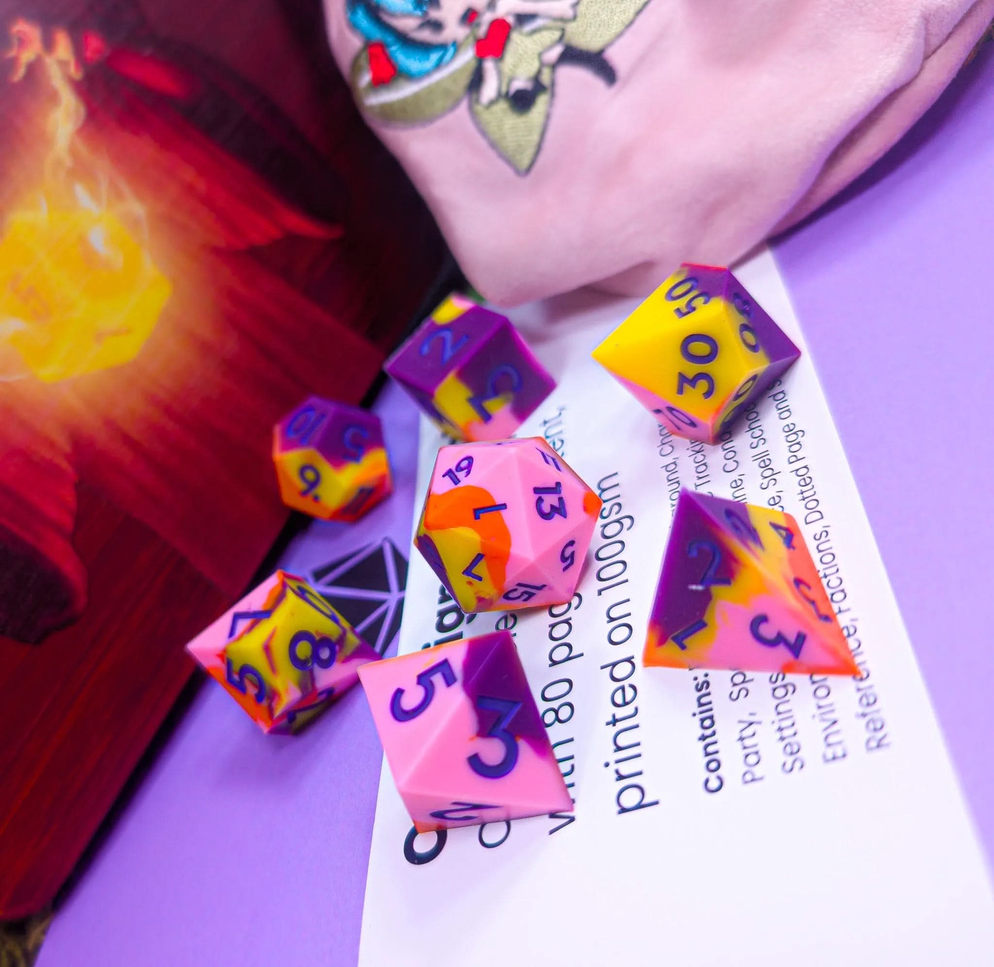 Arcane Trick-Star | Silicone Dice
