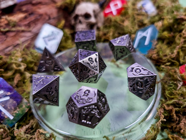 Forsaken Pact | Metal Eldritch Dice Set