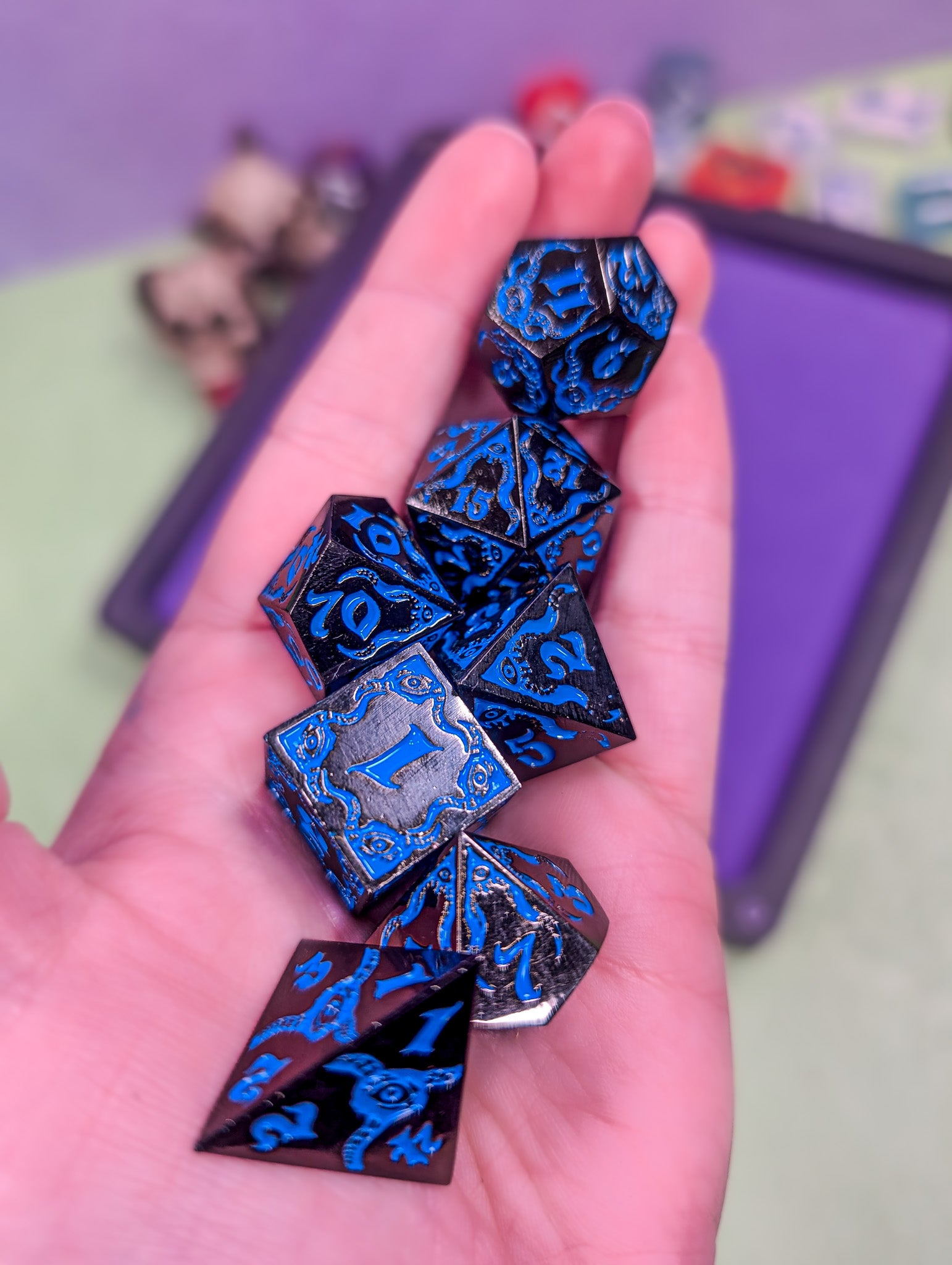 Call of The Leviathan | Metal Eldritch Dice Set