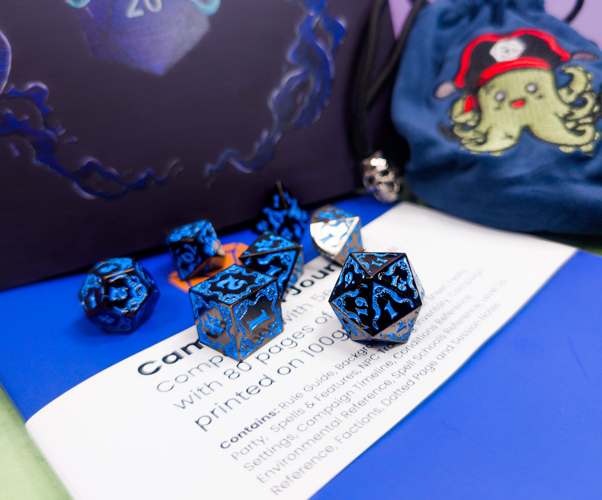 Call of The Leviathan | Metal Eldritch Dice Set