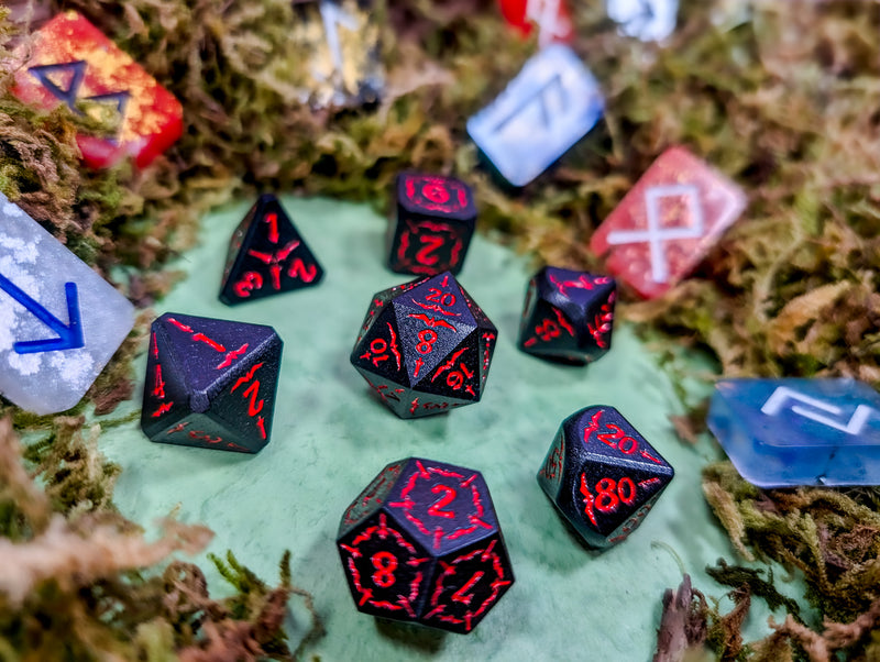 Hellish Rebuke | Metal Arcana Dice Set