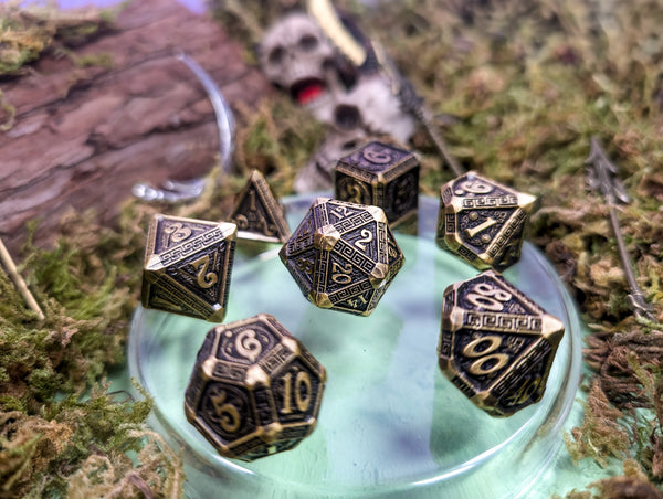 Olympian Legacy | Metal Mythos Dice Set