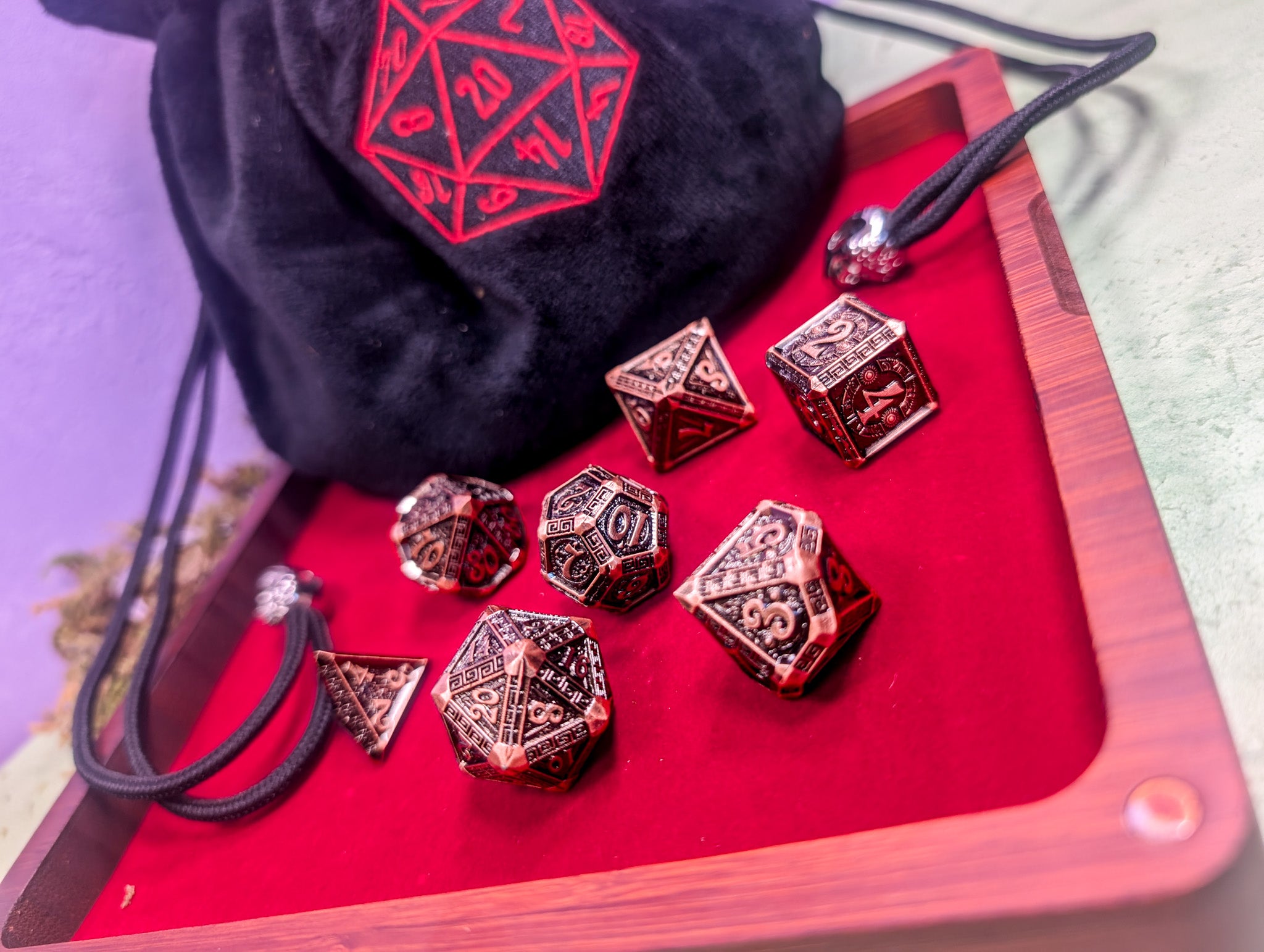 Roman Empire | Metal Mythos Dice Set