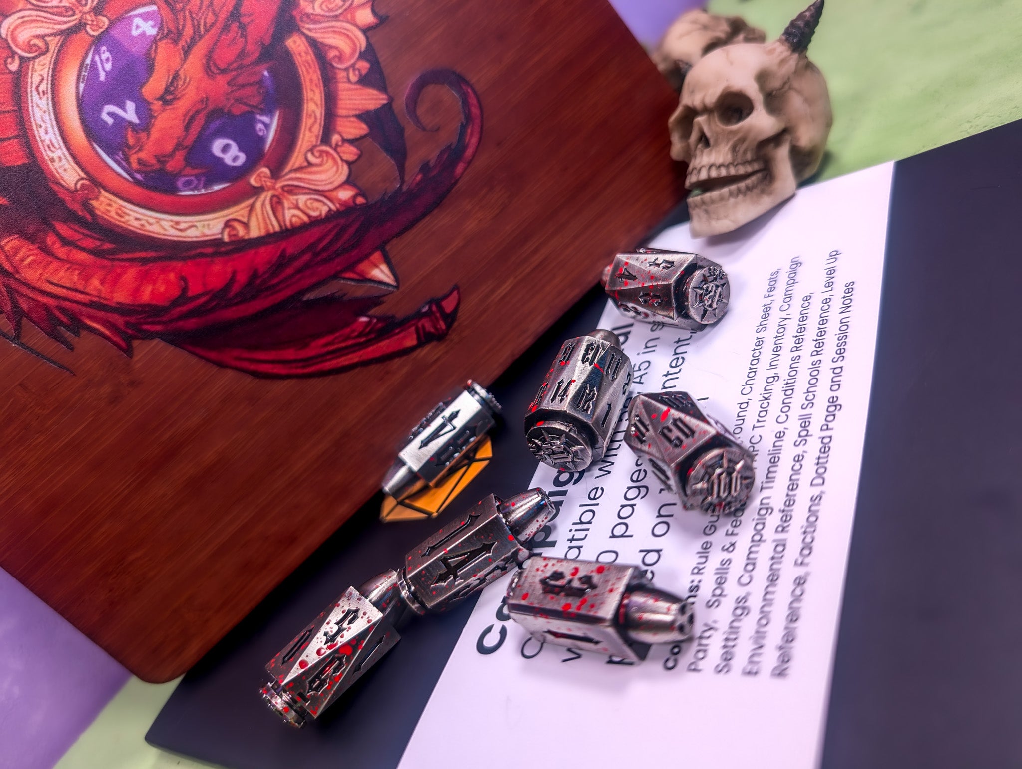 The Warmachine | Metal Bullet Hell Dice