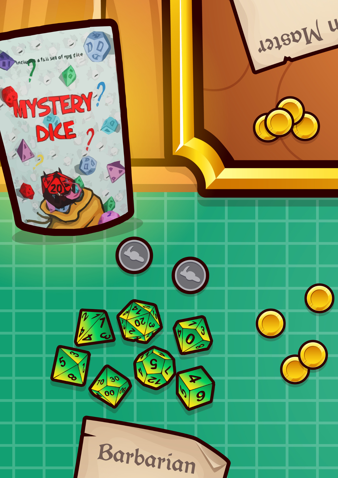 Dungeons and Dragons Dice