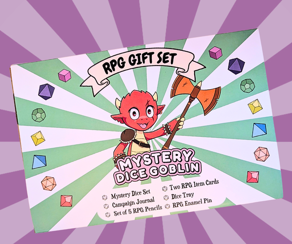 RPG Gift Boxes | RPG Gift Boxes Sets for DnD | Mystery Dice Goblin